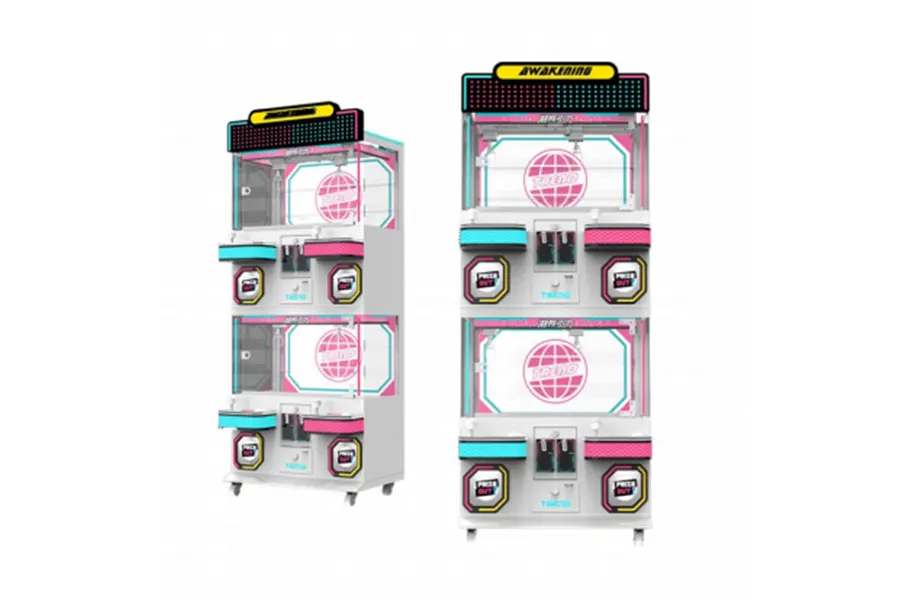 Compact claw machine for shopping malls