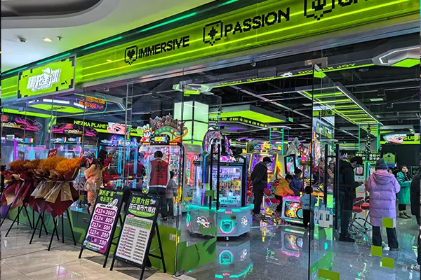 Cyberpunk Neon Arcade Turnkey Project