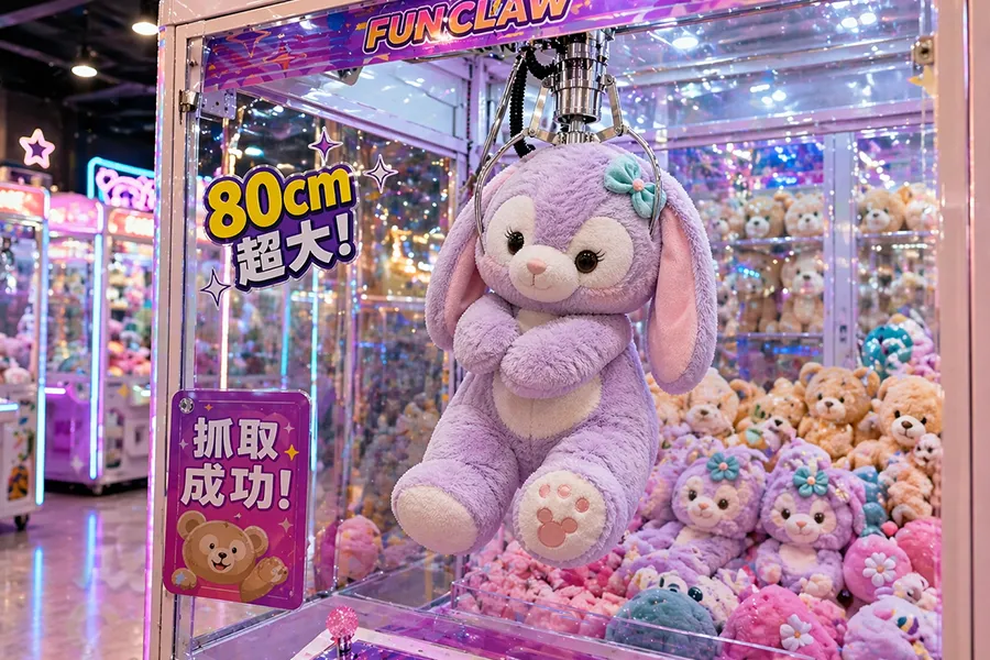 Up to 80cm Jumbo Prize Capacity