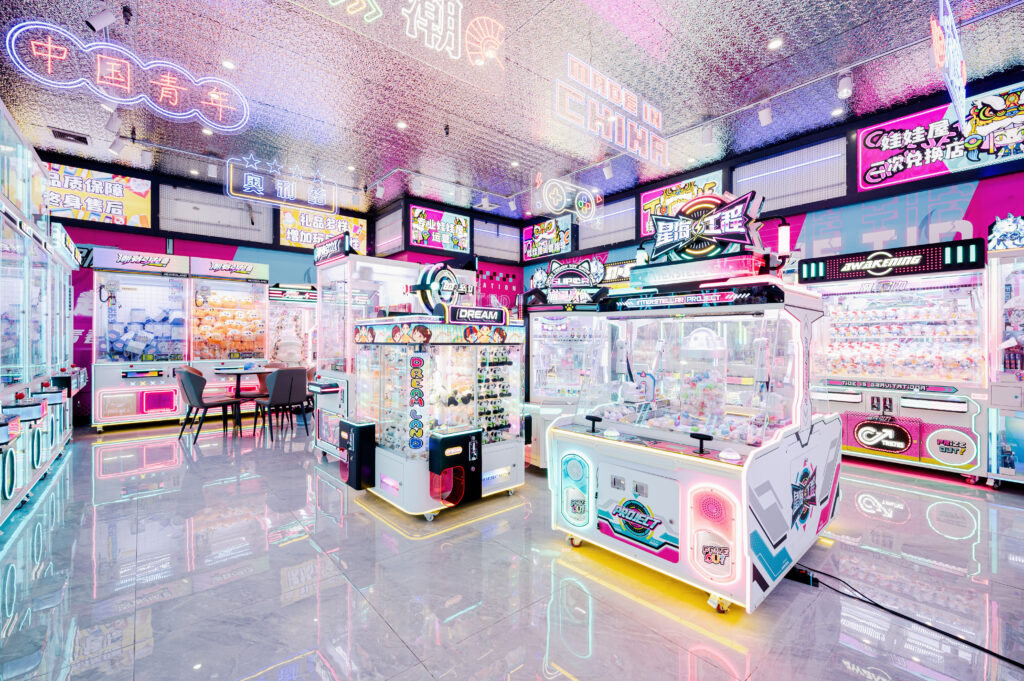 best location for claw machine