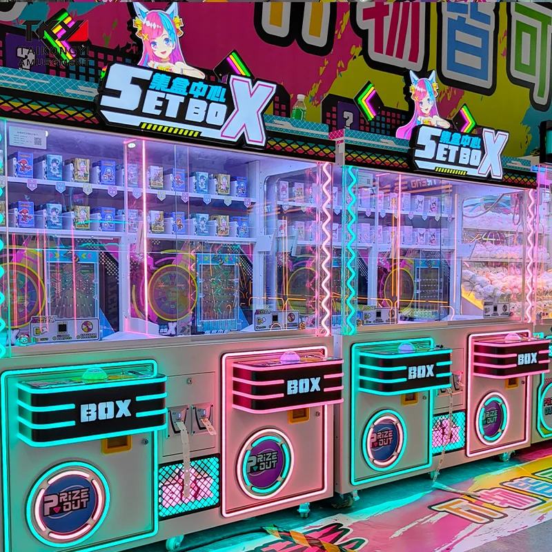 Claw Machines in Shopping Malls and Retail Spaces