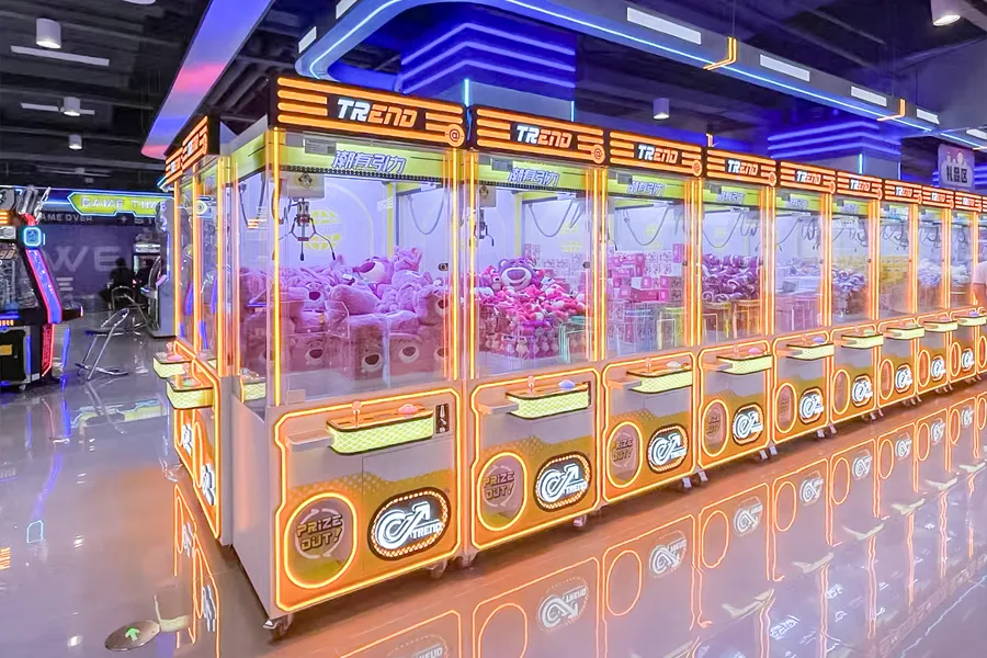 Claw machine stores application for specialty crane games