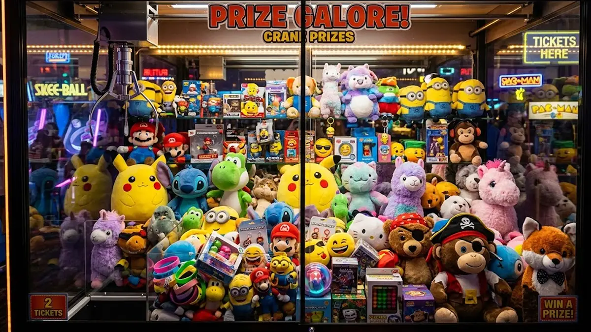 Claw Machine Prize Ideas: What Prizes Attract Players and Drive Repeat Plays