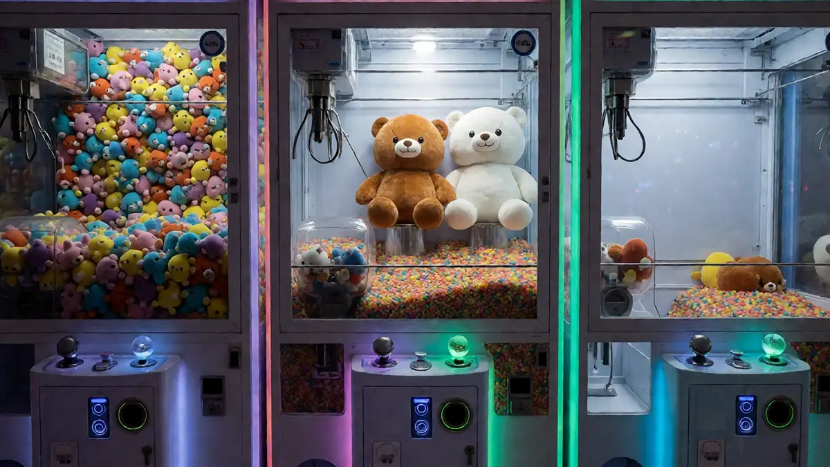 Claw Machine Prize Mix: Cost vs. Player Appeal